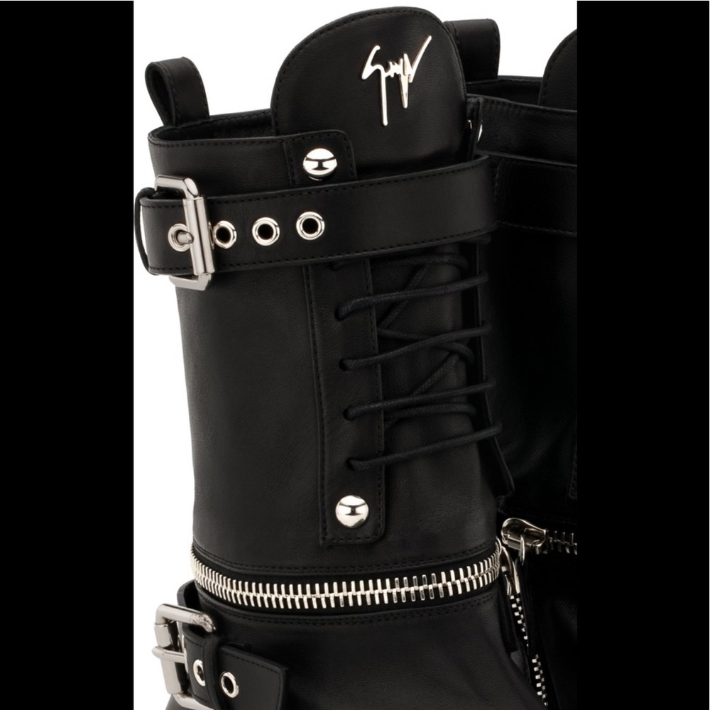 giuseppe zanotti NIB dual-function leather boots - Picture 6 of 7